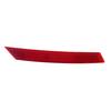 Car Rear Bumper Reflector Tail Light Reflective Strip No Light No Blub for Seat Ibiza V KJ1 2017- 6F0945106 6F0945105
