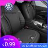 2026 Hot For Volkswagen VW Car Rear Front Seat Cover Anti-slip Pad Protect Seat Mat Ice Silk Cushion For VW Scirocco Jetta Beetl