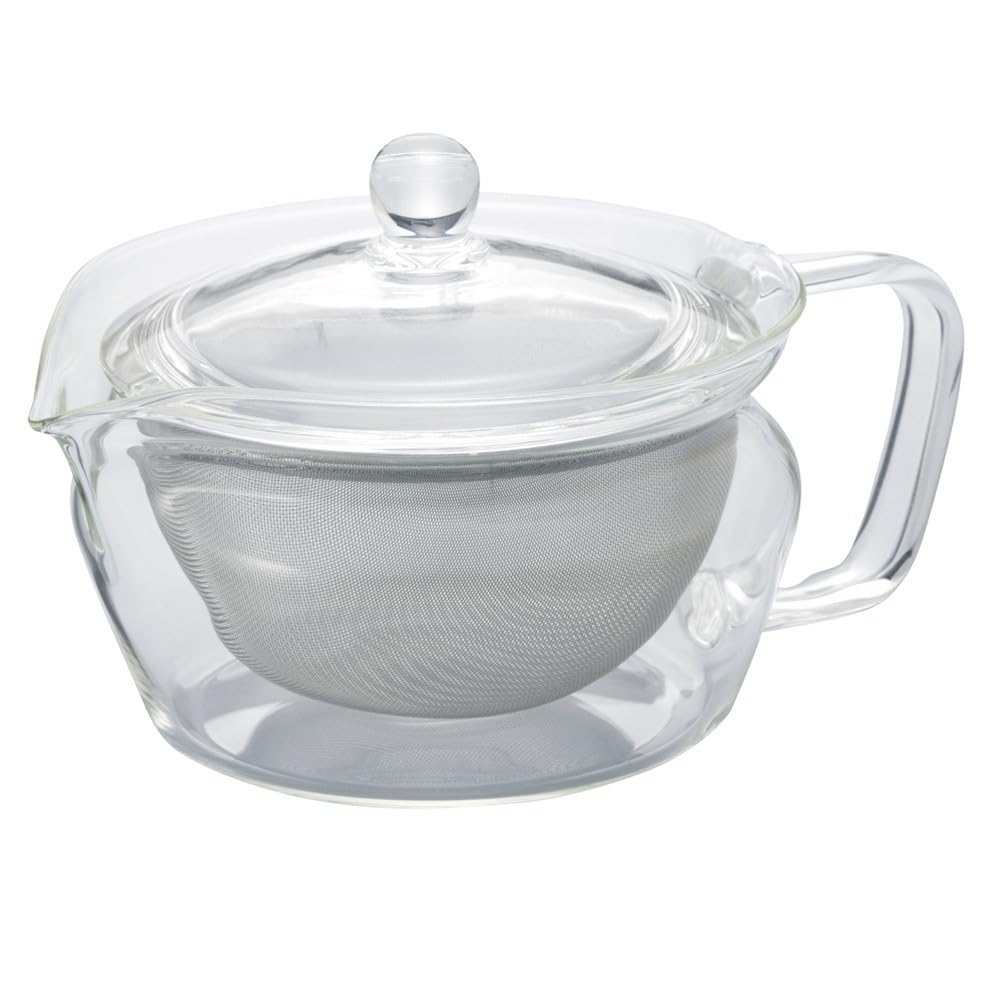 HARIO [Chacha Zen Kyusu] Enjoy Japanese tea in style with this heat-resistant glass kyusu. Gift wrapping available. Model number: CHZ-30T