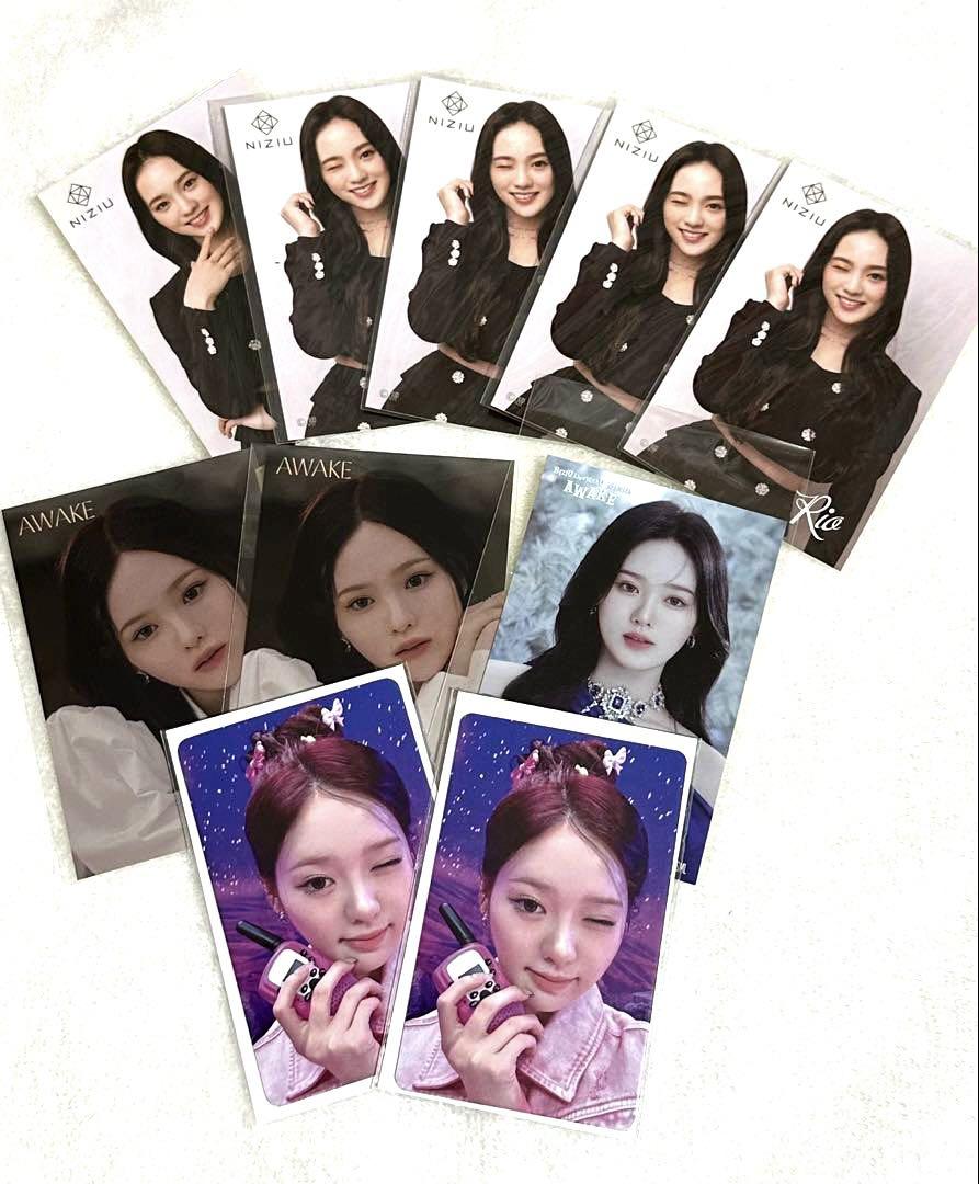 

[USED] NiziU Rio AWAKE Sticker Card 10 pieces