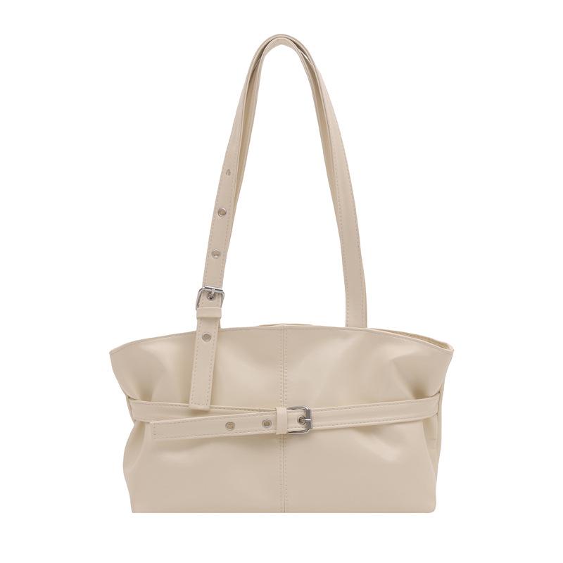 Korean-Style Underarm Tote Bag - Large Capacity, Versatile Design for Autumn/Winter 