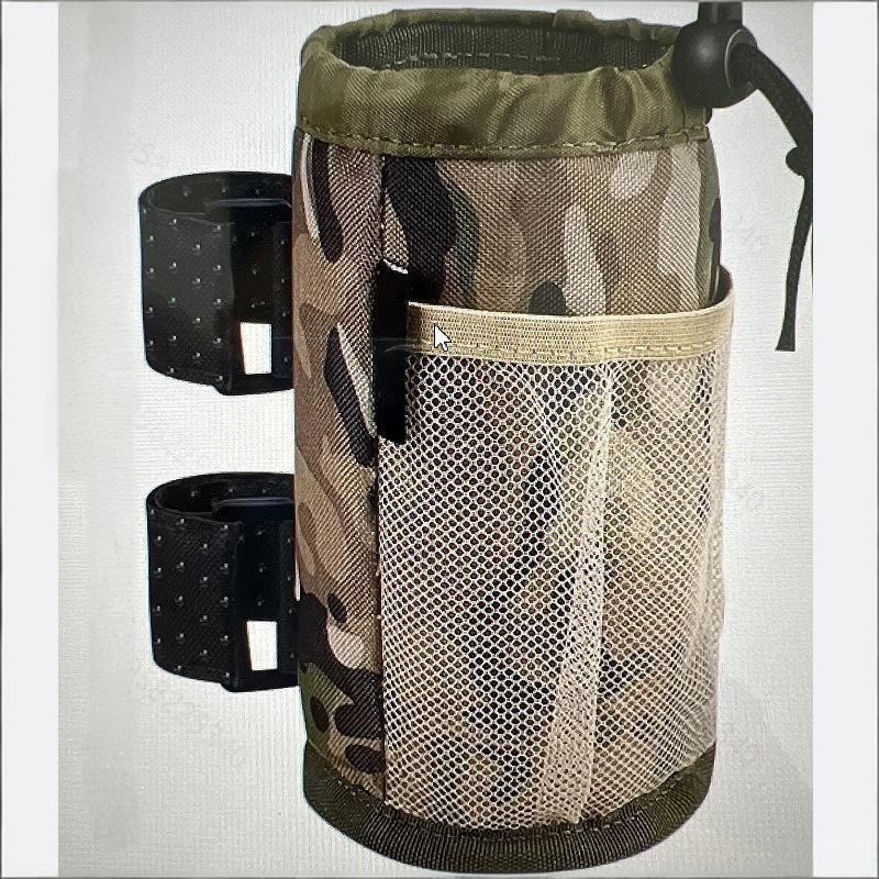

2in1 Bicycle Handlebar Phone Holder Bike Water Bottle Holder Mesh Pocket Universal Fit Mountain Road E-Bike Kids Bike Wheelchair