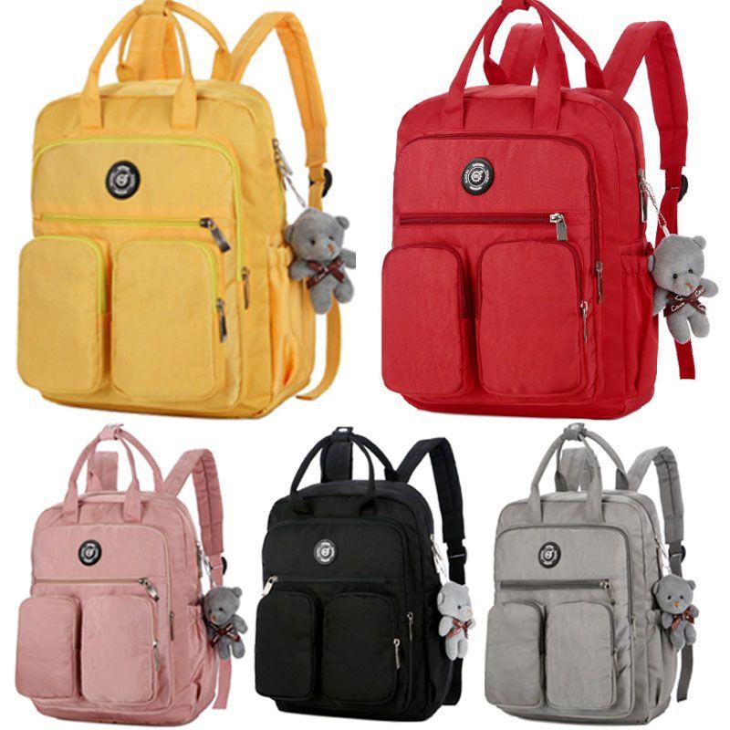 Stylish Waterproof Women Backpack Featuring Multi-pocket Design And Durable Material