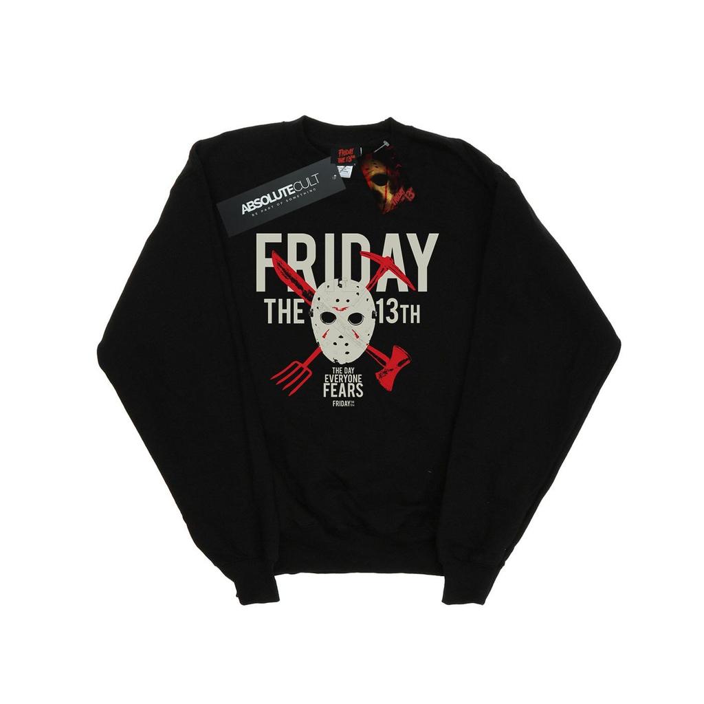 Friday 13th Womens/Ladies Day Of Fear Sweatshirt
