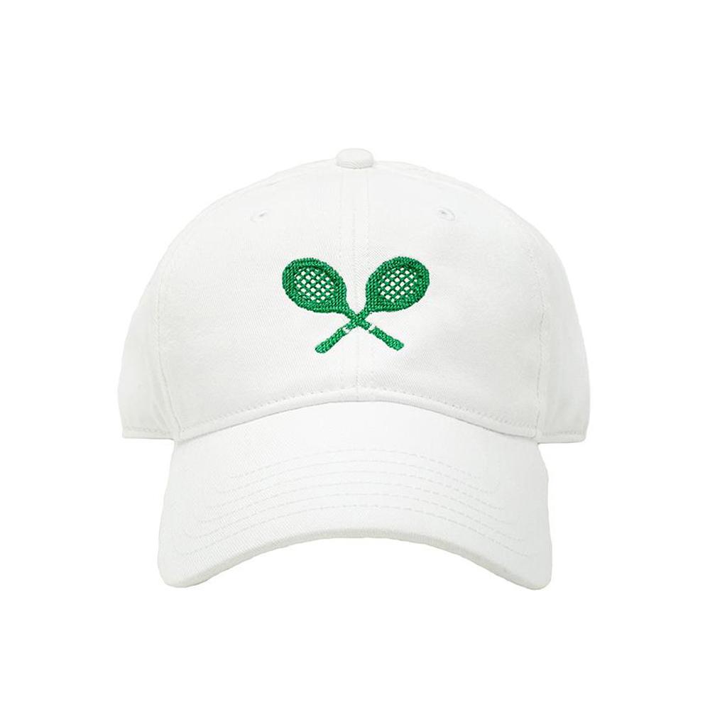 Hadinglein Adult`S Hats Tennis Racquets On White