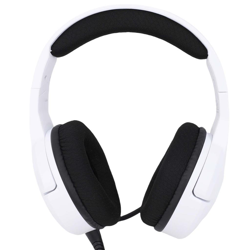 3.5mm Gaming Headset with Directional Microphone, Over Ear Game Headset with RGB Lighting, Volume Control for Smartphone, Laptop, Desktop PC, Gami