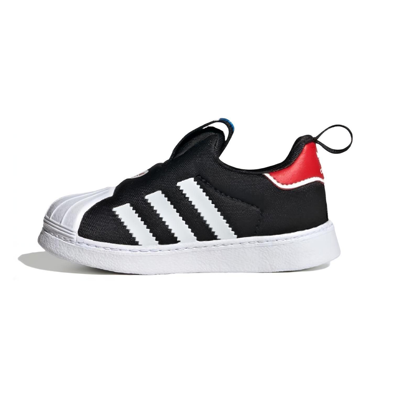

Adidas Originals SUPERSTAR Низкие Скейтбордические Кроссовки Черные Детские Возраст 3-7 Лет HQ4075 28