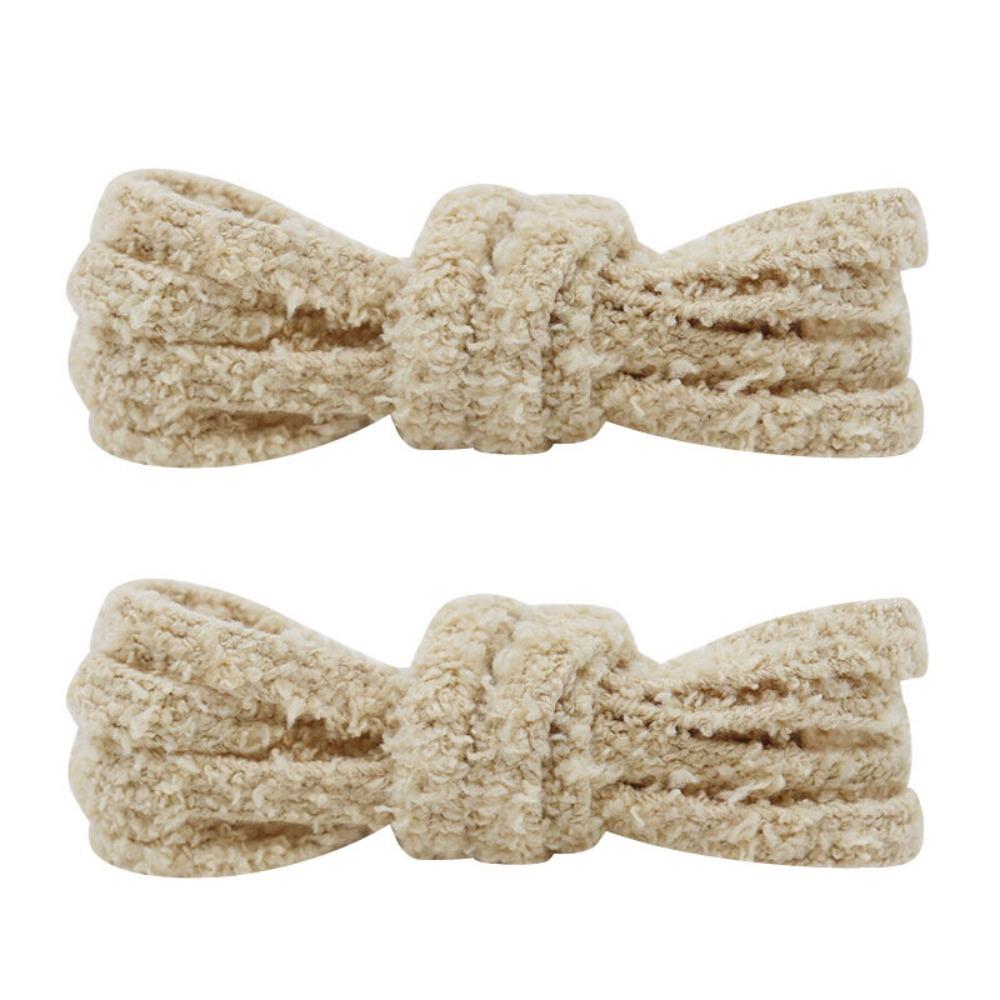 1 pár Dámské nadýchané měkké tkaničky do tenisek Ploché tkaničky Kreativní plyšové tkaničky do bot