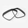 Carbon Fiber Side Mirror Rain Eyebrow Cover Trim For Toyota Highlander