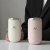 Retro glossy goose egg coffee cup light luxury high-end pocket cup 111 stainless steel thermos cup souvenir water cup