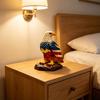 Bald Eagle Table Lamp Eagle Night Light 3D Resin American Red White Blue