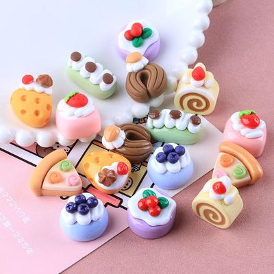 Glossy 3D Cake Cheese Pizza Cream Glue Resin for DIY Phone Cases, Jewelry, Hairpins, and Headbands