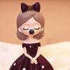 Figurine Statue Collectible Sculpture Cake for Deskp Decorations Birthday Gift