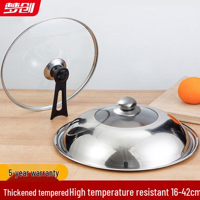Zhaoran Edelstahl Wokdeckel
