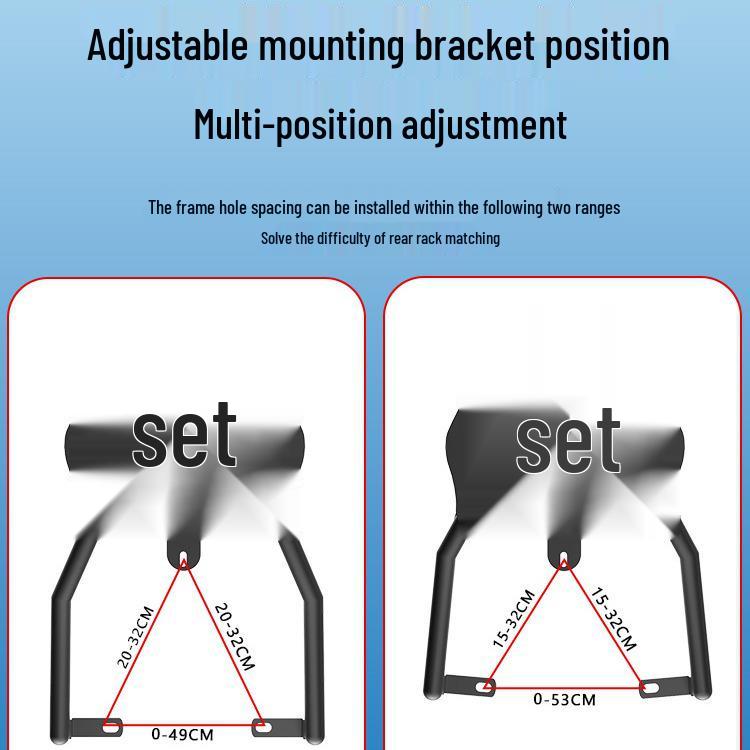 Universal Electric Vehicle Motorcycle Rear Trunk Bracket
