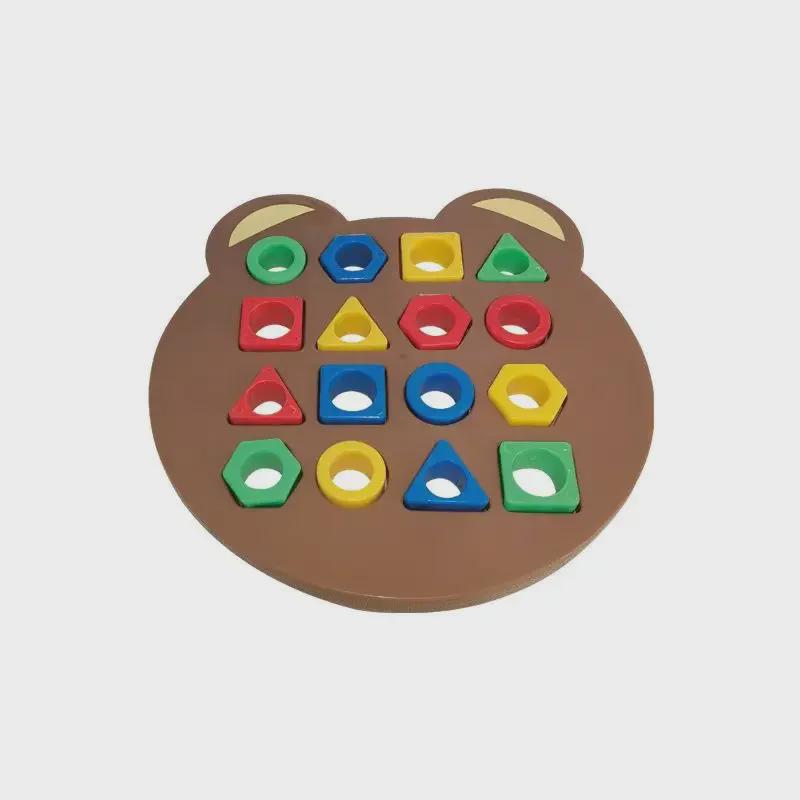 Geometric Matching Game: Educational Toys for Children's Cognitive Development and Parent-Child Interaction