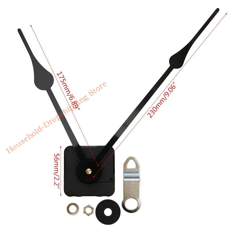 85AD DIY Large Wall Clock Movement Mechanism Hands Repair Tool Parts Replacement