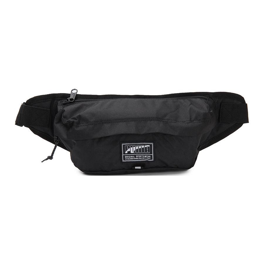 New PUMA Fabric Shoulder Bag Crossbody Bag Fanny Pack Regular Unisex Black 074722-01