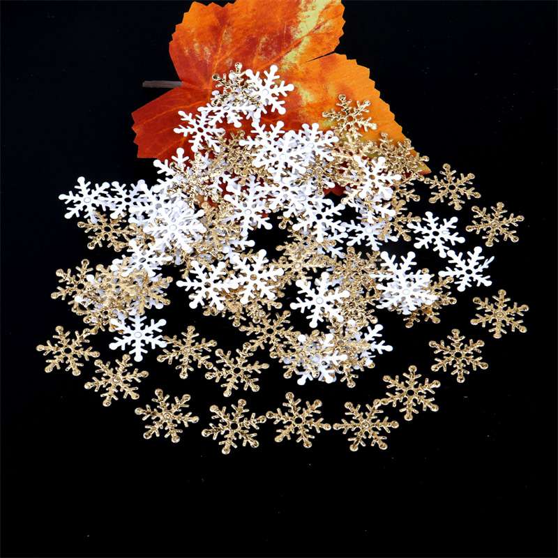 Christmas Decoration Snowflake Wedding Party Throwing Paper Scrap DIY Fake Snowflake Christmas Accessories