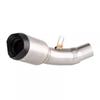 ZX-6R 636 2009-2020 Slip-on Motorcycle Exhaust Muffler With Sticker Laser Down Escape Moto for Kawasaki Ninja ZX6R ZX636