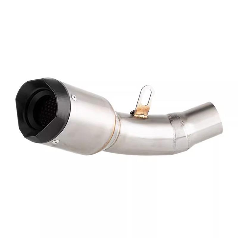 ZX-6R 636 2009-2020 Slip-on Motorcycle Exhaust Muffler With Sticker Laser Down Escape Moto for Kawasaki Ninja ZX6R ZX636