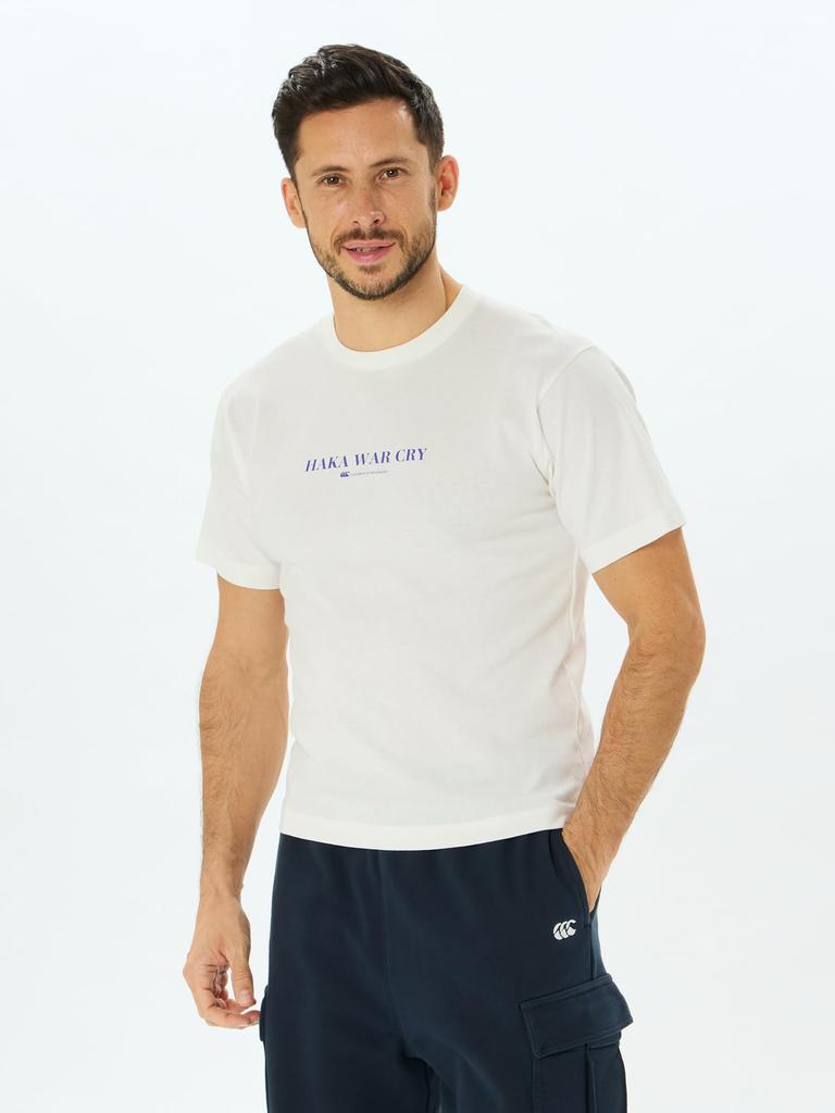 Canterbury Short Sleeve T-Shirt, S/S, Unisex, Off-White, XL