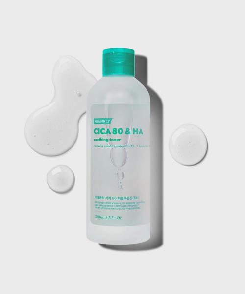 Frankly Cica 80 Hyaluronic Acid Toner 260ml NONE