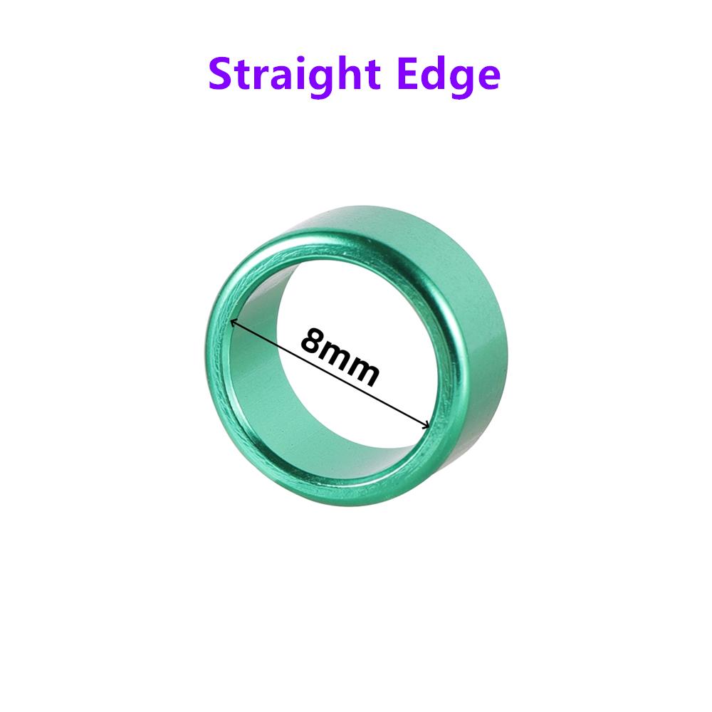 Bird Aluminum Straight/Curl Edge Foot Ring ID8mm ID10mm High 6mm Pigeon Outdoor Flying Training Identification Leg Ring 120Pcs