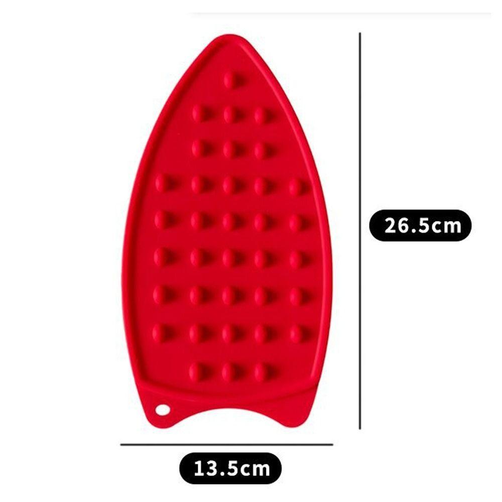 Insulation Iron Rest Mat Heat Resistant Ironing Board Pad Durable Silicone Iron Rest Pad  Household