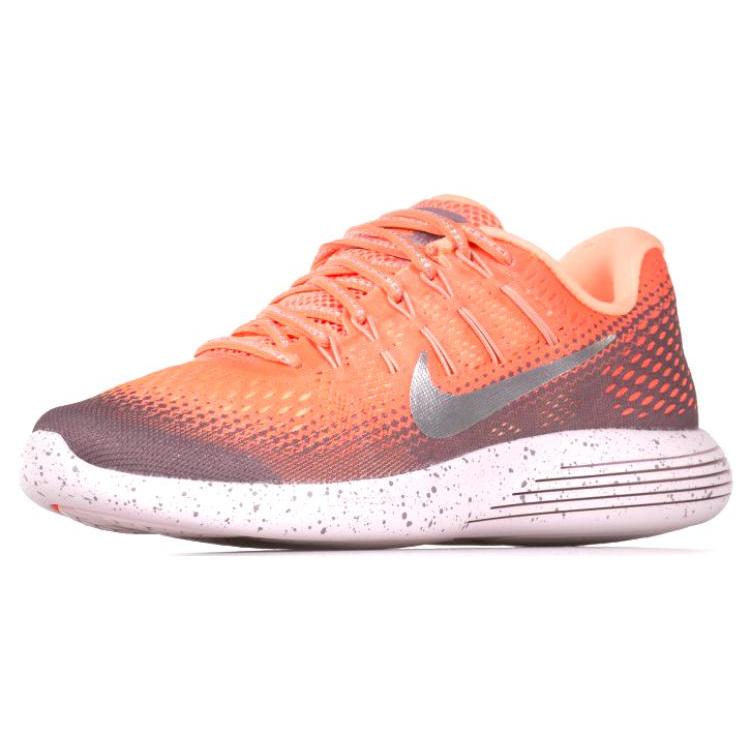Nike Lunarglide 8 Comfortable Cushioning, Wear Resistant Low Top Running Shoes Women's Orange 849569-800