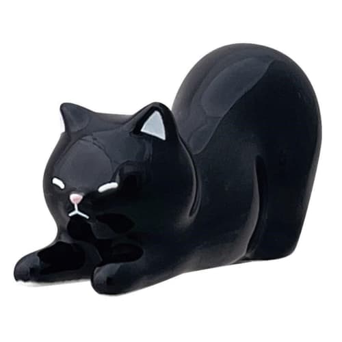 Decore Corporation Cat Chopstick Rest, Stretch Size: Approx. W2.2 D6 H2.8 BBJ-90583