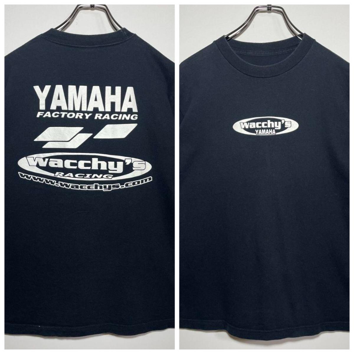 

YAMAHA YAMAHA ФУТБОЛКА Мужская Мода Уличный Хип-хоп Рок С коротким рукавом Женская Хлопок Круглый вырез Топ 2XL