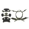 Helmet Dial Suspension System Chin Strap Helmet Padding Kit for Fast for MICH for Wendy Helmet