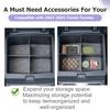 Glove Box Dividers Organizer For 2025 2025 Toyota Tacoma Center Console Dividers Tray 2PCS Interior Insert Dividers Car Storage