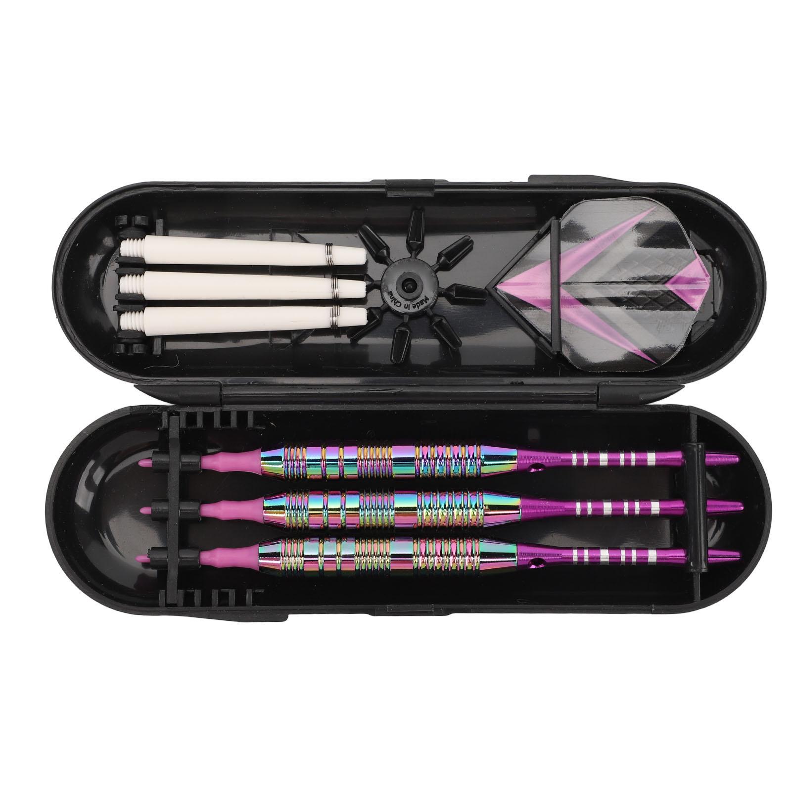 

Набор мягких дротиков Предотвращающий скольжение Легкий Портативный Профессиональные дротики с кейсом для хранения для вечеринки