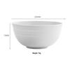 TK Exclusive Wheat Straw Bowl: 15cm Macaron Color, Vertical Stripe Design, Customizable with Logo