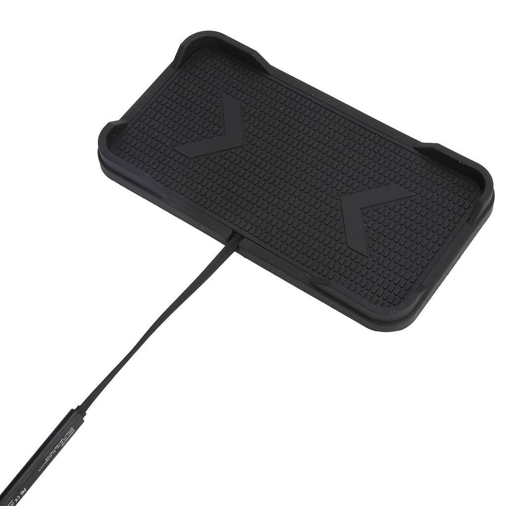 Wireless Car Charger Qi Charging Pad NonSlip 10W 7.5W Fast Wireless Charger Pad for Car