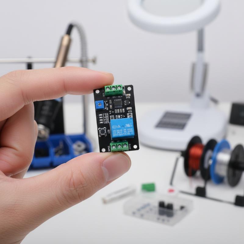 Timer Relay Module 12V Delay On Off Switch Adjustable Time Range Self Locking Delay Timer for Lighting Control Home Applications