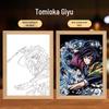 Demon Slayer Anime Series Light Painting Night Light - Creative Ornaments