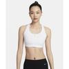 Swoosh Medium Support Dri-FIT Sport-BH mit Frontreißverschluss Damen Sport-BH Weiß FN2732-100