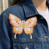 DIY Bag Embroidery Butterfly Patch Fabric Embroidery Clothes Sticker Iron On Patches  Clothing