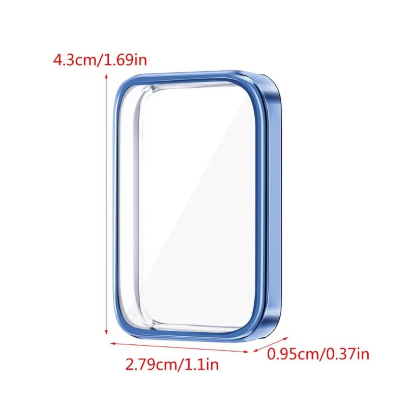 Protective Cover Scratch resistant Watch Case Waterproof Cover Lightweight Cover Easy Application for Watch Band 9