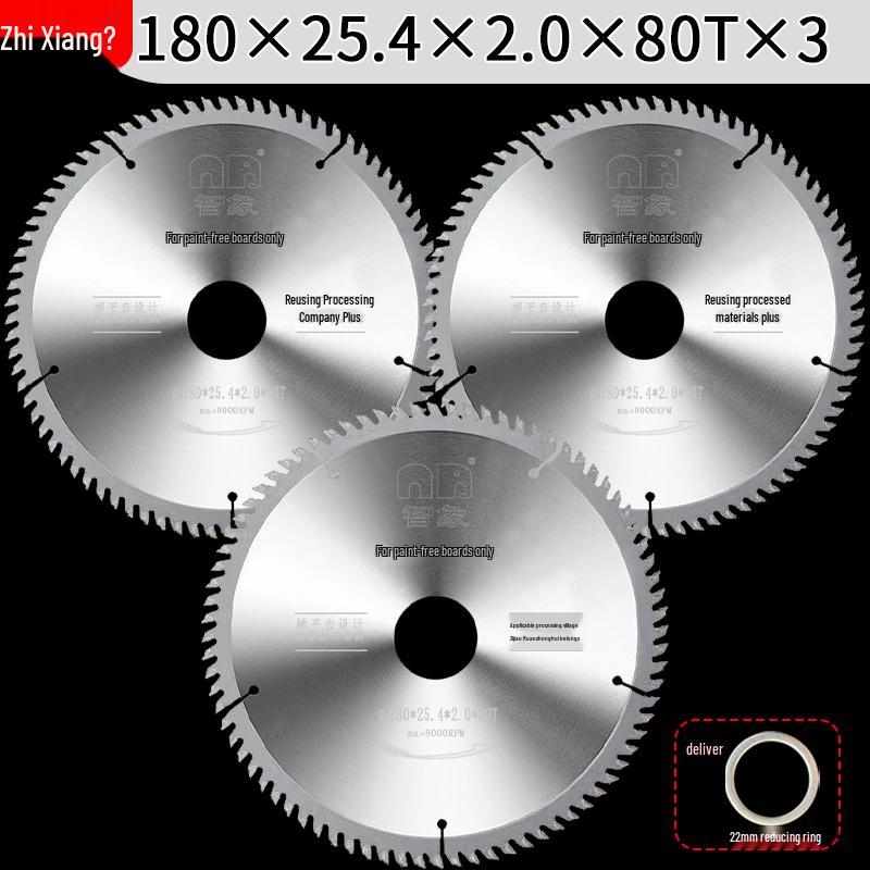 Woodworking Alloy Saw Blade 4-7 Inch, Paint-Free, Anti-Nail for Marble and Circular Saws