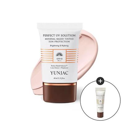 Perfect UV Solution Mineral Base Tinted Sun Protection [SPF43 PA+++] (+ 5ml Sun Protection Included)