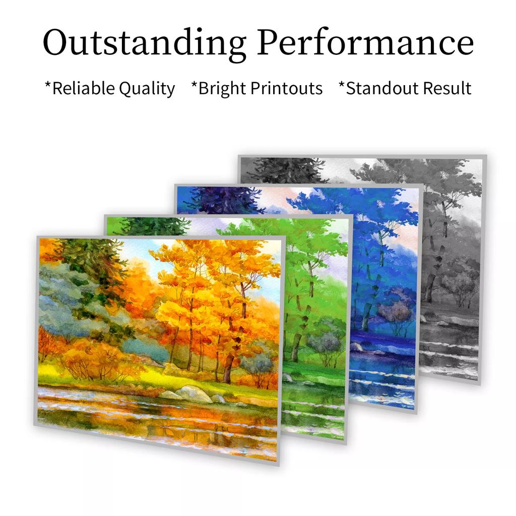 62 62XL Black/Tri-Color Ink Cartridge For HP Envy 5540 5545 5660 7640 7645 8000