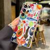 Verspieltes Frucht-Tier-Handyhülle für Samsung Galaxy A55 A54 A53 A35 A34 5G Note 20 S25 S24 S23 S22 S21 Ultra FE Plus Stoßfänger Funda