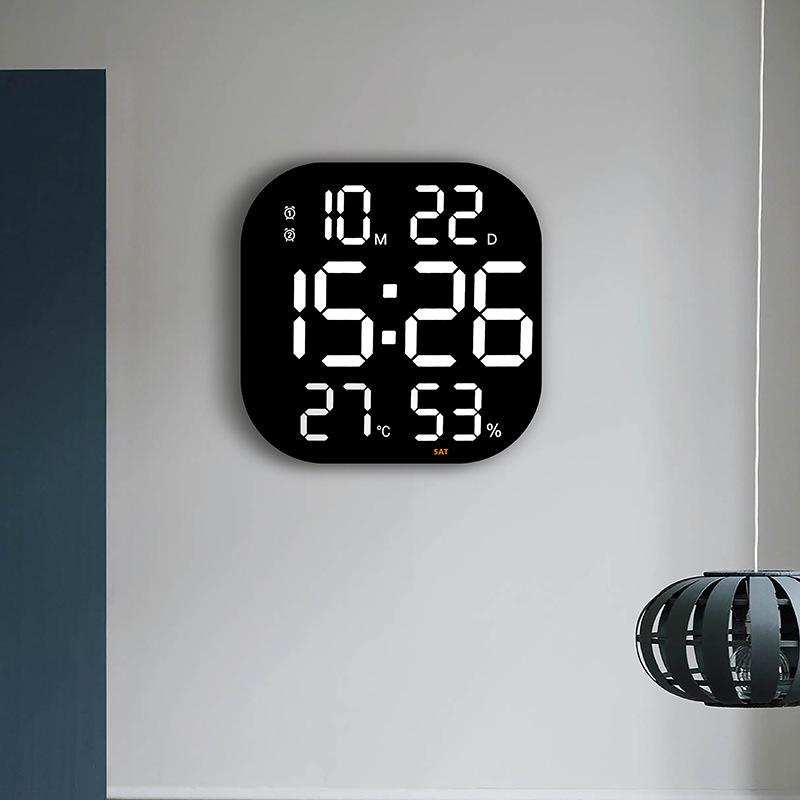 LED Acrylic Gym Countdown Timer & Wall Clock - Creative Decor for Living Room