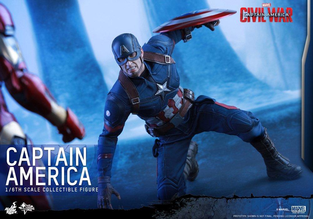 Movie Masterpiece Captain America: Civil War 1/6 Scale Plastic Painted Movable Figure