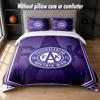 Austria Wien FC Design Bed Bedding Set 1 Duvet Cover + 2 Pillowcases Soft Breathable Household Bed Linens
