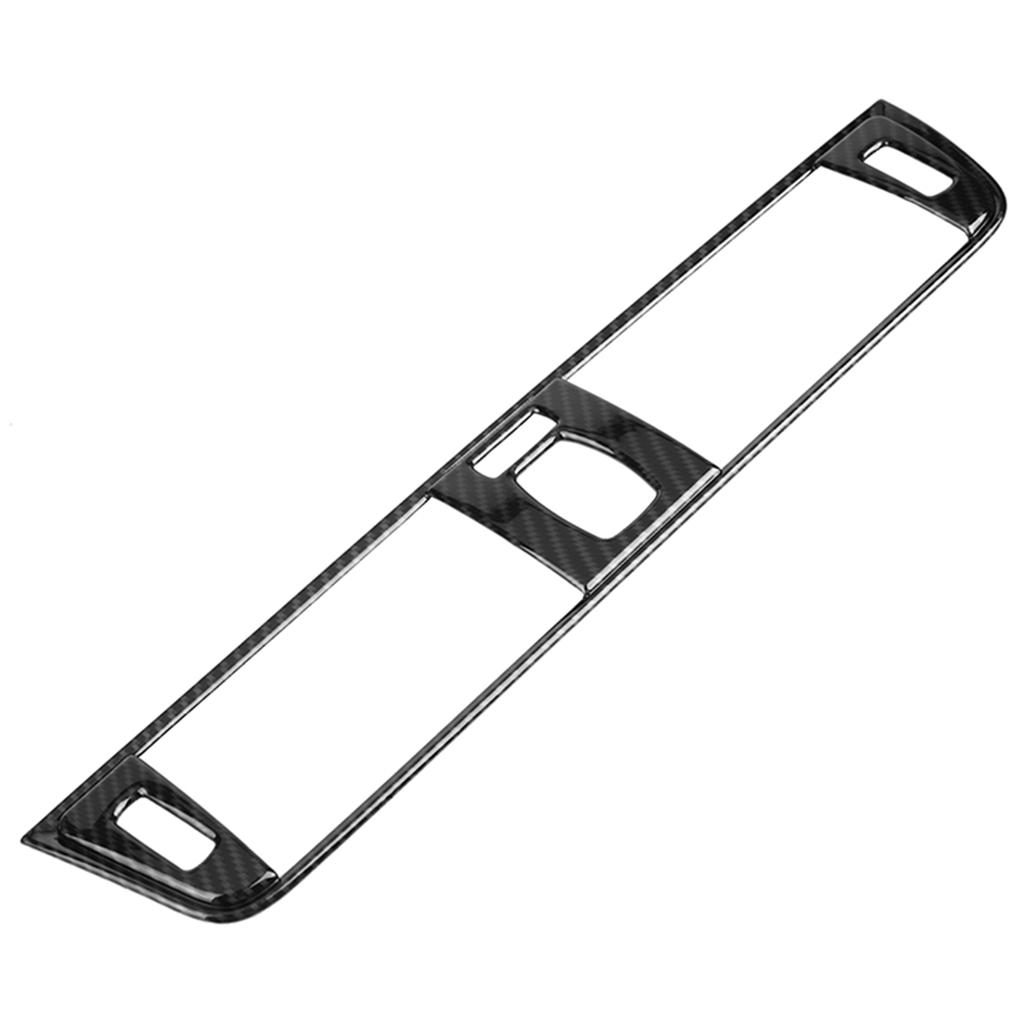 Carbon Fiber Style Console Air Conditioning Vent Cover Trim for BMW 3 Series F30 13 18